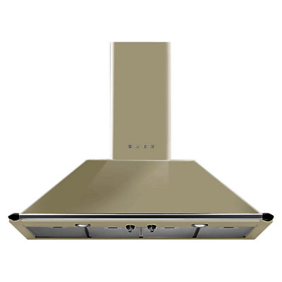 Smeg KT110PE 110cm Chimney Cooker Hood, Cream Smeg KT110PE 110cm Chimney Cooker Hood, Cream